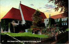 Vtg 1910s Grace Episcopal Church 14th & Washington Kansas City Missouri Postcard picture