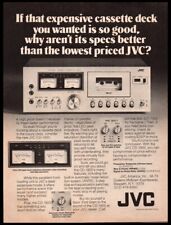 1976 JVC CD-1920 Cassette Deck-Print ad / mini-poster VTG 70’s music décor picture