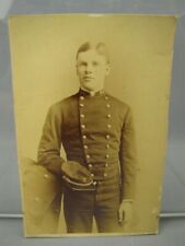 Antique Cabinet Card Photo US Naval Academy Midshipman in Uniform Annapolis MD picture