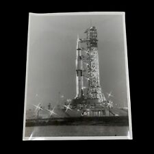 RARE Original 1972 Apollo 16 NASA Type 1 Apollo Saturn V Rocket Launch Photo picture