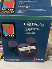 Vintage 90's Genuine DISNEY Mickey Mouse Caller ID Call Display Box picture