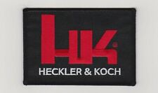 HK Logo Patch Heckler & Koch Benelli Gun Military Tactical Morale Patch Hook  picture