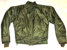 VINTAGE 1962 USN VIETNAM WAR EXTREME COLD WEATHER INSULATED A-1 JACKET W/LINER S picture