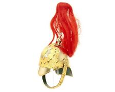 British Household Cavalry Royal Horse Guard Parade Helmet w/ Red Plume picture