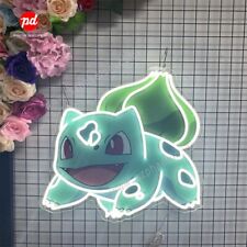 Bulbasaur Neon Sign 15.7”x13.5” Custom Pokemon Sign picture