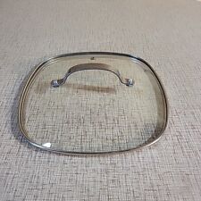 Gotham Steel Clear Glass Square Replacement Lid 9 1/4