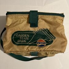 Vintage Garden State Park Racetrack Pepsi Duffle Bag Rare New Jersey picture
