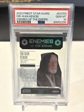 2023 Topps Finest Star Wars Obi-Wan Kenobi Enemies of the Empire SSP #5 PSA 10 picture