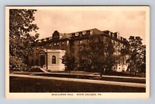 State College PA-Pennsylvania, McAllister Hall, Antique, Vintage Postcard picture