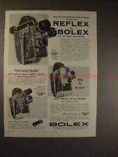 1959 Bolex H-16 Reflex, H-16T, H-16M Movie Camera Ad picture
