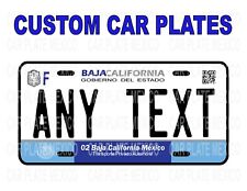 CUSTOM CAR PLATE  BAJA CALIFORNIA NORTE / Placa Carro Mexico States/ Placa BCN picture