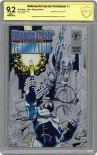 Robocop vs. Terminator Platinum Edition #1 CBCS 9.2 SS Miller/Simonson 1992 picture