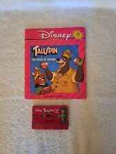 DISNEY Talespin The Seeds of Victory Read Along Book + Cassette Tape picture