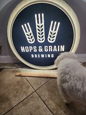 Hops And Grain Lager Brewing Beer Led ACL AtX Austin Microbrew Closed  texas bar picture
