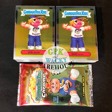 2020 GARBAGE PAIL KIDS CHROME 3 COMPLETE 100 CARD SET + EMPTY WRAPPER 3RD SERIES picture