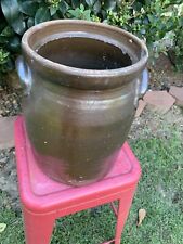 Antique Edgefield District Double Handled 2 Gallon  Stoneware  picture