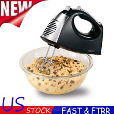 6 Speed Mixing Electric Hand Mixer with Stainless Steel Whisk Beater Attachments picture