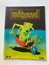 WITZEND #10 1976 Limited Printing Comic Gang Publications picture
