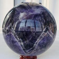 1500g Natural Dream Amethyst Quartz Crystal Sphere Ball Healing picture