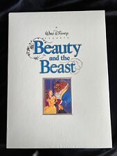 Disney Beauty & Beast VHS Commemorative Box Set- CD Lithograph & Making Of Book picture