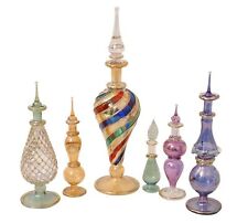 CraftsOfEgypt Genie Blown Glass Potion Potions Decorative Miniature Decorativ... picture