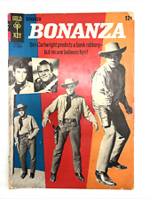 Bonanza No. 17 December, 1965. Ben Cartwright. Vintage Gold Key. picture