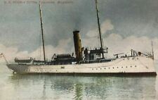 U. S. Revenue Cutter Tuscarora Postcard Milwaukee WI Ship Boat picture