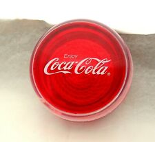 Vintage 1990's Coca-Cola Coke Clear Plastic Yo-Yo Soda Promo NOS New picture