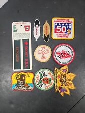 Vtg BSA Boy Scouts Of America Vintage Mixed Lot Of 10 Patches Badges GUC #7 picture
