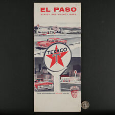 1965 Texaco El Paso Texas Map picture