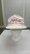 Vintage 1992 Coca Cola Coke Dealer Snapback Golf Baseball Rope Hat Cap 90s picture