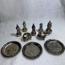 Vintage Silver Plated Items Lot Of 10 picture