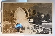 Vintage Photo Postcard 100 Inch Dome Telescope Mt. Wilson Observatory RPPC picture
