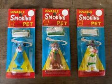 Hanna barbera Smoking Pets Yogi, Huckleberry Hound & Quick Draw McGraw set of 3 picture