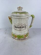 Vintage 1960s Treasure Craft Cookie Jar - Coffee Pot Design - Used Very Good picture
