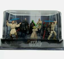 Disney Star Wars Jedi vs. Sith Deluxe 10 Figure Play Set Cake Topper picture