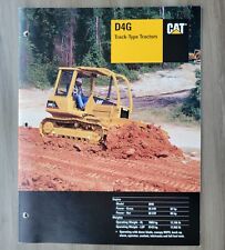 CAT Caterpillar D4G and D5G Track Type Tractor Sales Brochure Catalogs picture