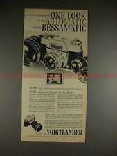 1960 Voigtlander Bessamatic Camera Ad - One Look picture