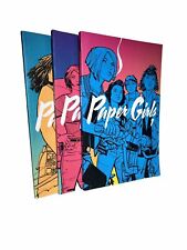 Paper Girls Graphic Novel TPB Lot Vol 1-3 Set Brian K Vaughan picture