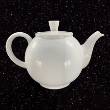 Vintage Bavaria Schumann Arzberg White Fine Porcelain Teapot Made In German VTG picture