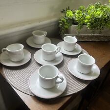 Six (6) Ionia Greece Espresso/Demitasse Cup & Saucer Sets . Rare.  picture