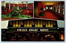 Minneapolis Minnesota Postcard Swiss Chalet Buffet Shopping Center c1960 Vintage picture