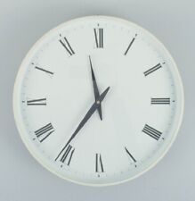Henning Koppel for Georg Jensen. White plastic wall clock. 1960/70s picture