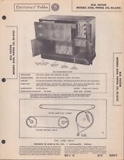 RCA Victor - Radio/Phonograph - Floor Model -  Photo Fact Folder- 1950 picture