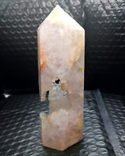Pink amethyst flower agate tower druzy pink amethyst point pink amethyst crystal picture