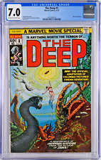 The Deep #1 CGC 7.0 (Nov 1977, Marvel) Carmine Infantino Cover, Movie Adaptation picture
