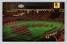 Houston TX-Texas, Halftime In The Astrodome, Antique, Vintage Souvenir Postcard picture