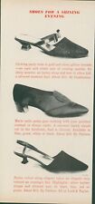 1965 Lord & Taylor Gustinettes Patinos Velvet Sling Mule Shoes Vtg Print Ad GH2 picture