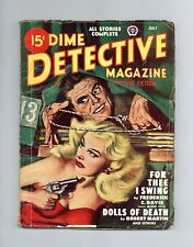 Dime Detective Magazine Pulp Jul 1948 Vol. 57 #3 VG picture