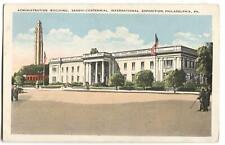 Postcard Administration Bldg Sesqui Centennial Expo Philadelphia PA  picture